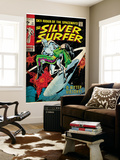 Marvel Comics Retro: Silver Surfer Comic Book Cover 11, Bitter Victory (aged) Wandgemälde