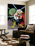 X-Statix 25 Cover: Thor and Doop Reproduction murale géante par Michael Allred