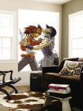 Arana 6 Cover: Arana and Amun Wall Mural by Mark Brooks