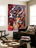 New X-Men 19 Group: Hellion, Surge, Hellions and New Mutants Wall Mural by Aaron Lopresti