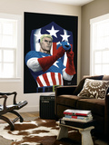 The Marvels Project 5 Cover: Captain America Reproduction murale géante par Steve MCNiven