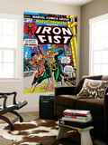 The Immortal Iron Fist: Marvel Premiere 16 Cover: Iron Fist and The Scythe Wall Mural by Gil Kane