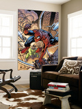 Marvel Adventures Two-In-On 19 Cover: Spider-Man and Doctor Octopus Wall Mural by Zach Howard