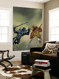Black Panther 38 Cover: Black Panther Wall Mural by Francis Portela