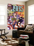 Marvel 1985 6 Cover: Spider-Man, Captain America, Iron Man and Hulk Wall Mural by Tommy Lee Edwards