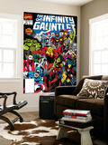 Infinity Gauntlet 3 Cover: Adam Warlock Wall Mural by George Perez