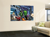 Fall of the Hulks: Alpha 1 Group: Egghead, Red Ghost, Mad Thinker and Leader Wall Mural by Paul Pelletier