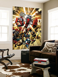 Marvel Spotlight: Ultimatum Cover: Spider-Man, Dazzler, Wolverine and Captain America Wall Mural by David Finch