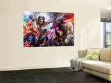 Astonishing X-Men 31 Cover: Storm, Wolverine, Beast, Armor, Emma Frost and Cyclops Wall Mural by Phil Jimenez
