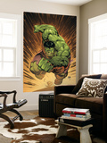 Marvel Adventures Hulk 14 Cover: Hulk Reproduction murale géante par David Nakayama