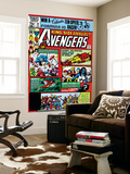 Avengers Annual 10 Cover: Captain America Wall Mural by Michael Golden