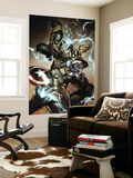 Agents of Atlas 3 Cover: Captain America, Namora, Gorilla-Man and M-11 Wall Mural by Adi Granov