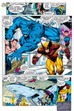 X-Men 1 Group: Beast, Wolverine and Psylocke Wall Mural by Jim Lee
