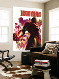 Iron Man 15 Cover: Iron Man, Hulk, Thor, Stark and Tony Wall Mural by Gerald Parel