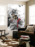 The Amazing Spider-Man 555 Cover: Spider-Man and Wolverine Reproduction murale géante par Chris Bachalo