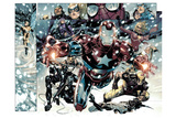 Free Comic Book Day 2009 Avengers 1 Group: Iron Patriot Wall Mural by Jim Cheung