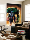 Ultimate Origins 5 Cover: Captain America and Hulk Wall Mural by Gabriele DellOtto