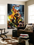 Realm of Kings Inhumans 2 Cover: Crystal, Hercules and Quicksilver Wall Mural by Stejpan Seijic
