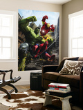 Marvel Adventures Iron Man Special Edition 1 Cover: Iron Man, Hulk and Spider-Man Reproduction murale géante par Francisco Ruiz Velasco