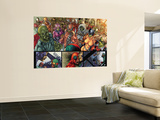 Avengers: The Initiative 15 Group: Gauntlet, Constrictor and Hellcat Wall Mural by Harvey Tolibao