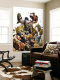 Agents of Atlas 5 Cover: Namora, Ms. Marvel, Wolverine, M-11, Spider-Man and Gorilla-Man Wall Mural by Billy Tan