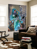 Ultimate Fantastic Four 44 Group: Pyscho-Man and Silver Surfer Wall Mural by Pasqual Ferry