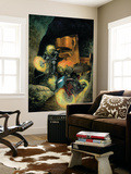 Ghost Riders: Heavens On Fire 3 Cover: Ghost Rider Wall Mural by Das Pastoras