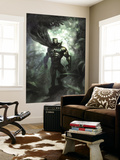 Black Panther 35 Cover: Black Panther Wall Mural by Dave Wilkins