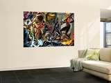 Realm of Kings Inhumans 2 Group: Wasp, Hercules, U.S. Agent, Vision and Stature Wall Mural by Pablo Raimondi