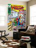 Amazing Spider-Man 92 Cover: Spider-Man, Stacy, Gwen and Iceman Wall Mural by Gil Kane
