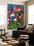 Marvel Adventures The Avengers 36 Cover: Hulk Wall Mural by Ig Guara