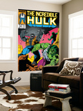 Incredible Hulk 332 Cover: Hulk Fighting Wall Mural by Todd McFarlane