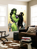 She-Hulk 38 Cover: She-Hulk Reproduction murale géante par David Williams