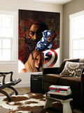 Captain America 36 Cover: Captain America and Black Widow Wall Mural by Steve Epting