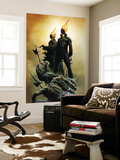 Ghost Riders: Heavens On Fire 1 Cover: Ghost Rider Wall Mural by Jae Lee