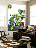 Fin Fang Four Return! 1 Cover: Fin Fang Foom Wall Mural by Roger Langridge