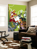 Warlock 4 Cover: Adam Warlock, Chin and Janie Wall Mural by Charlie Adlard