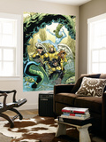 X-Men: First Class Giant-Size Special 1 Cover: Beast, Cyclops, Marvel Girl, Angel and Iceman Wall Mural by Jeff Parker