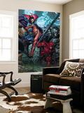 Ultimatum 4 Cover: Spider-Man, Daredevil, Dr. Strange and Hulk Reproduction murale géante par David Finch