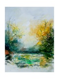 Watercolor 905082 Giclee Print by Ledent 