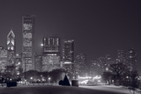 Lake Shore Drive Chicago BW Photographie par Steve Gadomski