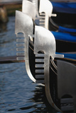 Gondola Bows, Venice, Italy Photographic Print by George Oze