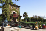 V Sattui Winery Building, Napa Valley, CA Photographic Print by George Oze