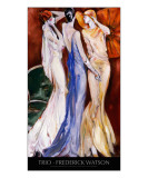 Trio with title Giclee Print by Frederick Watson