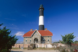 Entrance View, Fire Island Lighthouse Photographic Print by George Oze