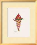 Ice Cream Dessert, c.1959 (Fancy Red) Prints by Andy Warhol
