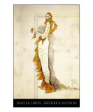 Fishtail Dress with title Giclee Print by Frederick Watson