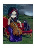 Cello Storm Giclee Print by Jasmine Becket-Griffith