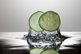Cucumber FreshSplash Photographie par Steve Gadomski