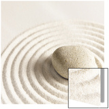Zen Stone in Circles Posters